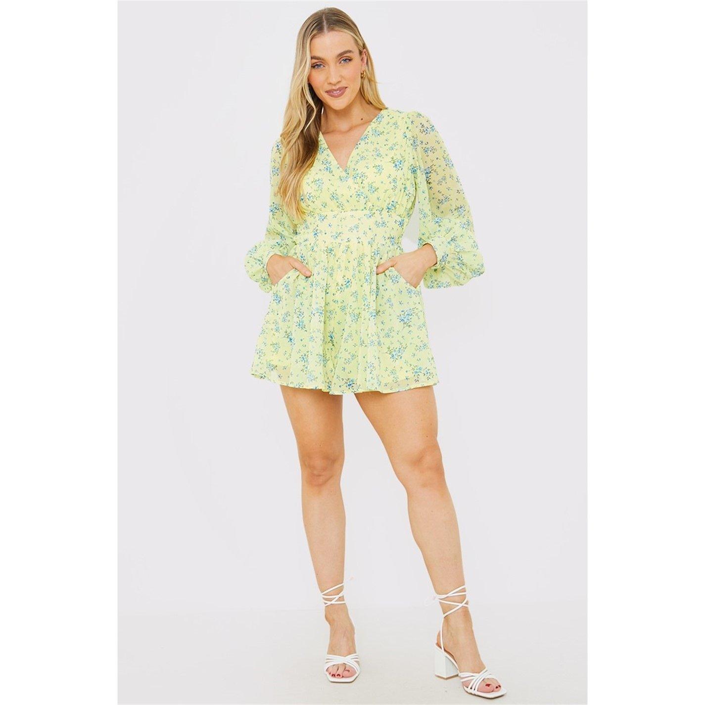 In The Style Studio In The Style Wrap Playsuit
