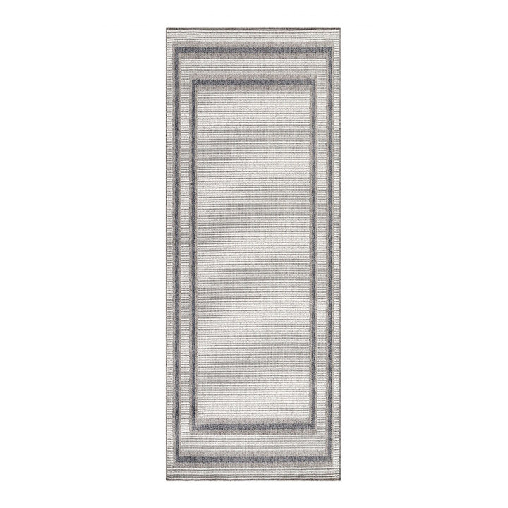 Jute balkonkleed - Aruba Double-edge Creme