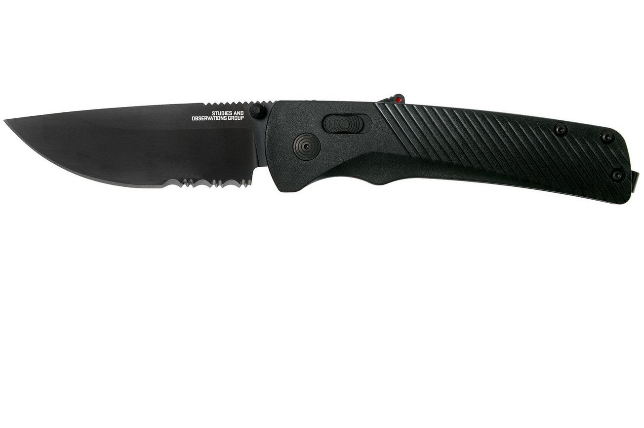 SOG Flash AT Blackout Serrated 11-18-02-57 zakmes