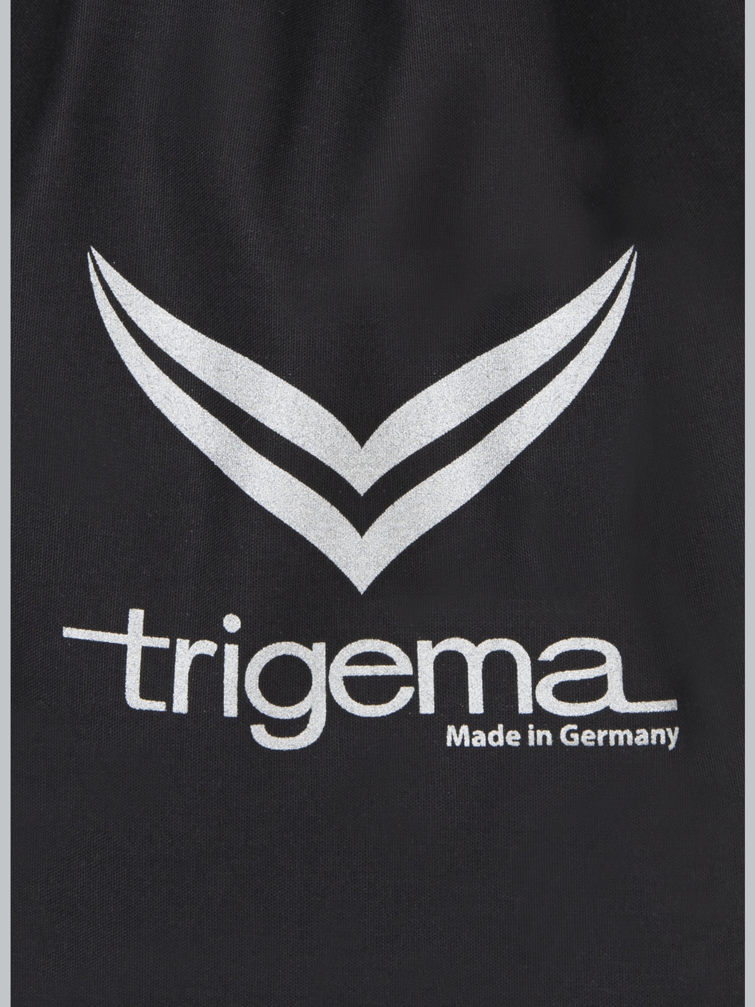 Geschenktasche aus Baumwolle Schwarz