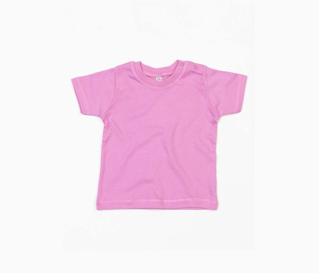 Babybugz BZ002 - T-shirt Bébé Coton Doux à Encolure Ronde