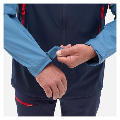Veste Imperméable Millet Fitz Roy Bleu Homme