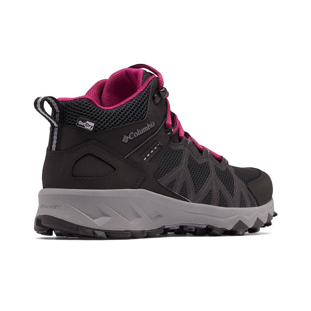 Columbia PEAKFREAK™ II MID OUTDRY™ - Chaussures randonné Femme black/ti grey