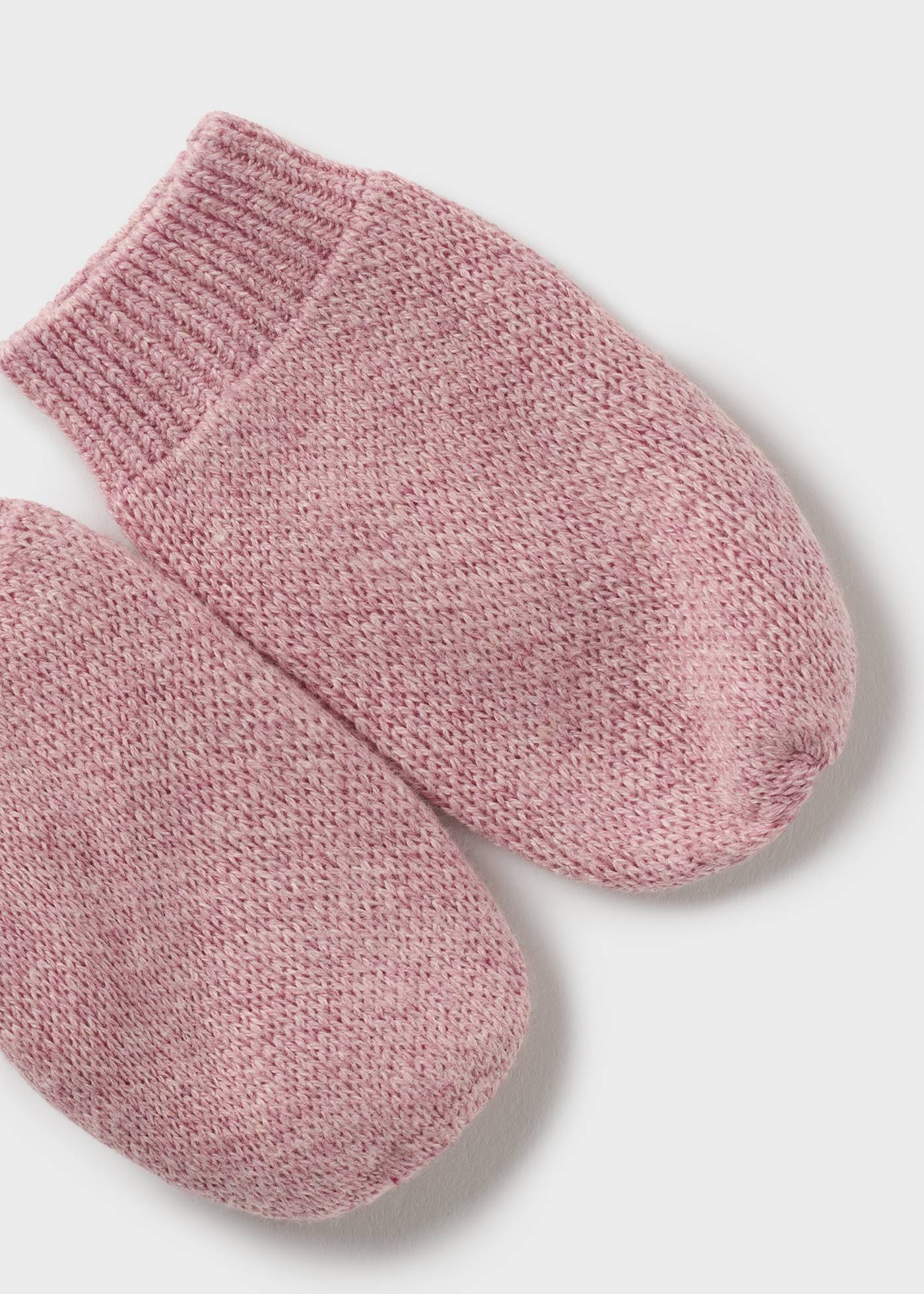 Conjunto de gorro e luvas Better Cotton para recém-nascidos com orelhinhas.