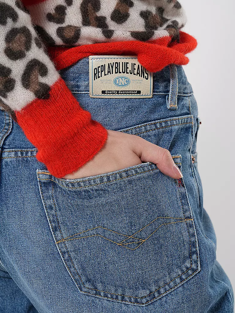 REPLAY Jeans Straight Fit 9ZERO1 blau