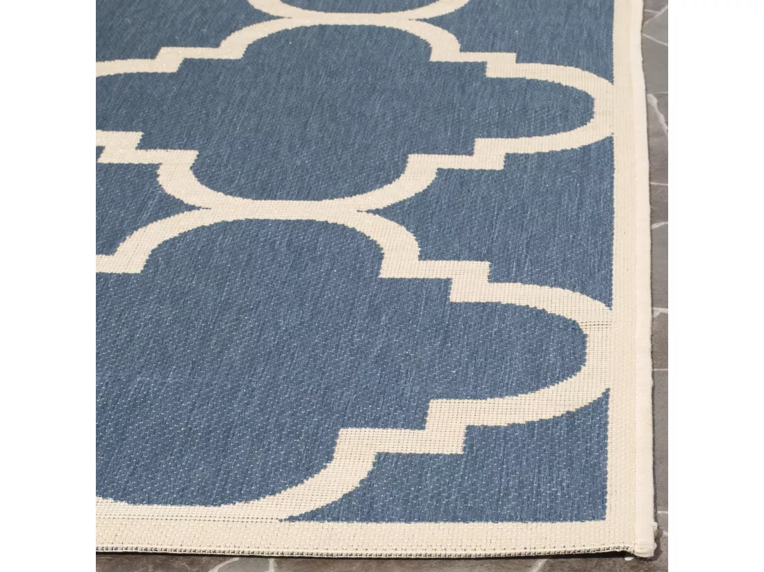 Tapis Blue & Beige 160 X 160 cm - Jojo