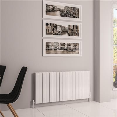 Eastbrook Addington type 20 radiator 125x60cm 1706W staal wit glans