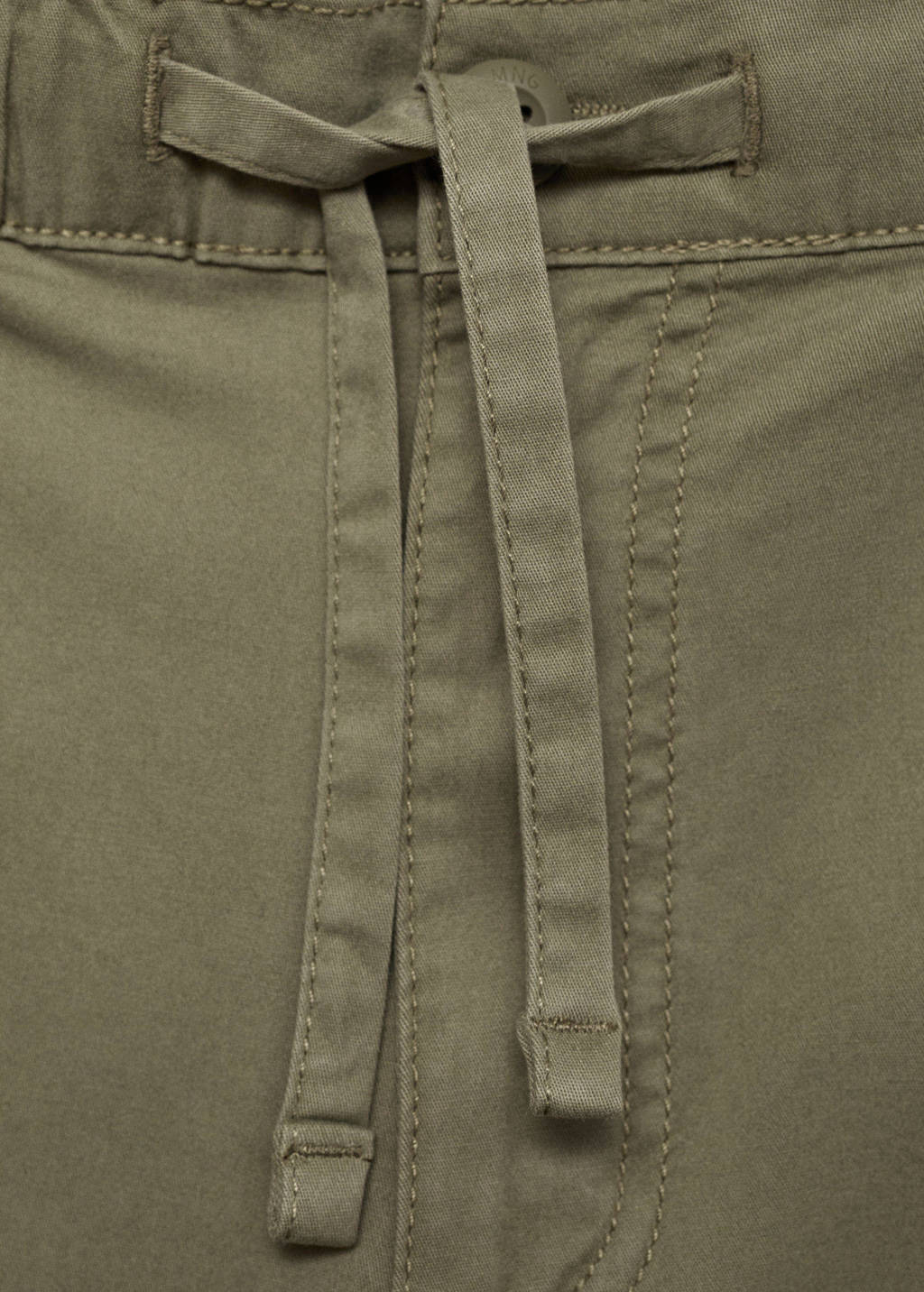 MANGO TEEN cargo broek groen