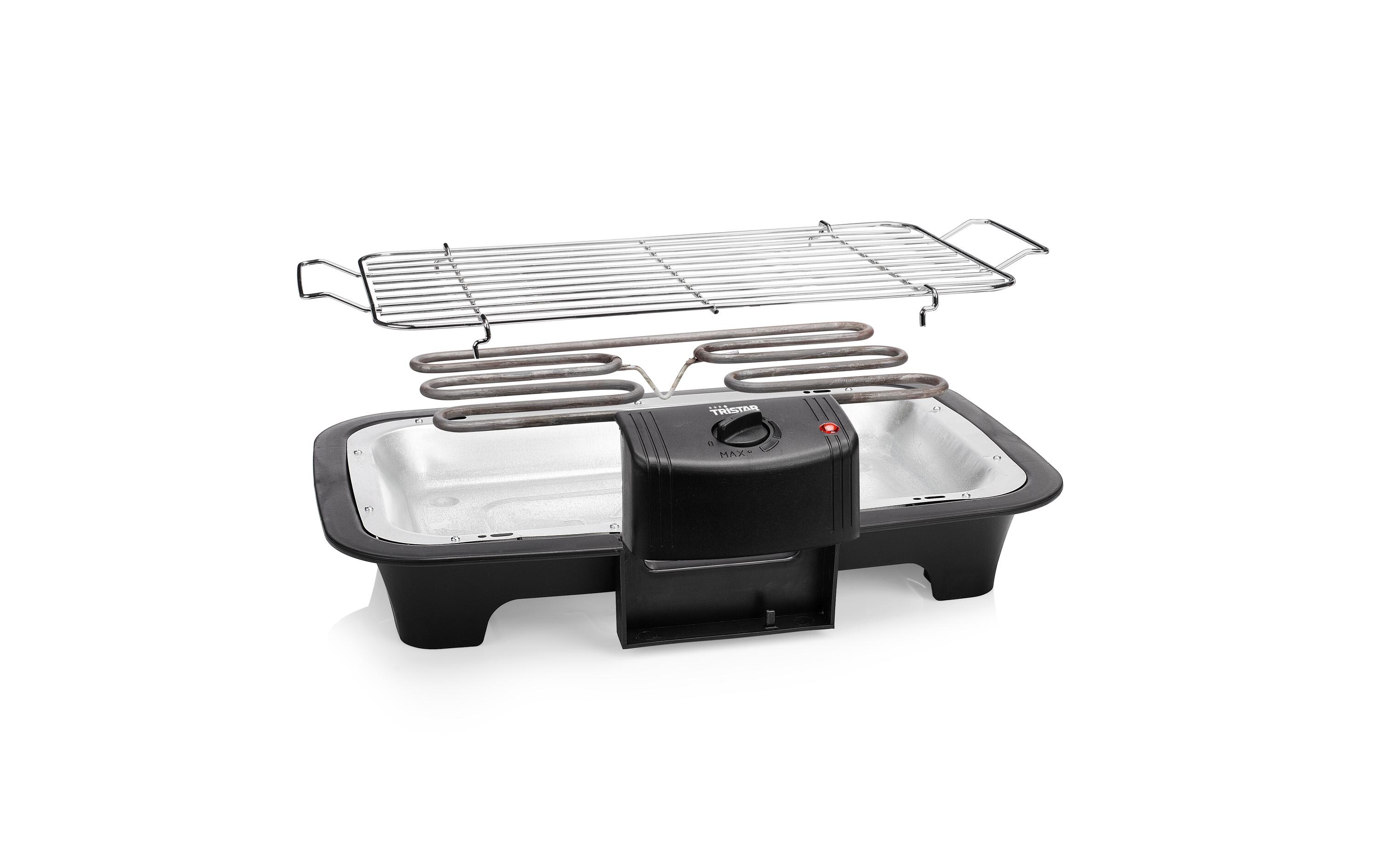 Tischgrill BQ-2813 SchwarzElektrischer Tischgrill