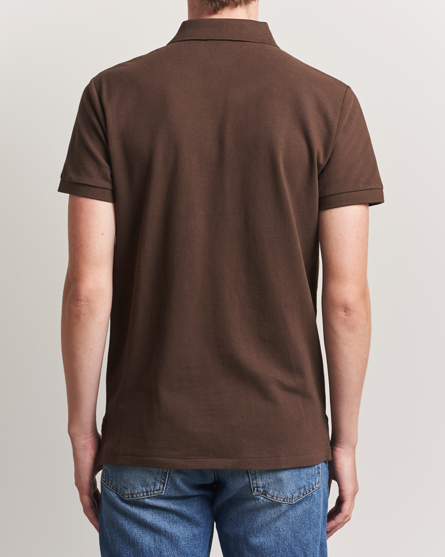 Polo Ralph Lauren Custom Slim Fit Polo Nutmeg Brown
