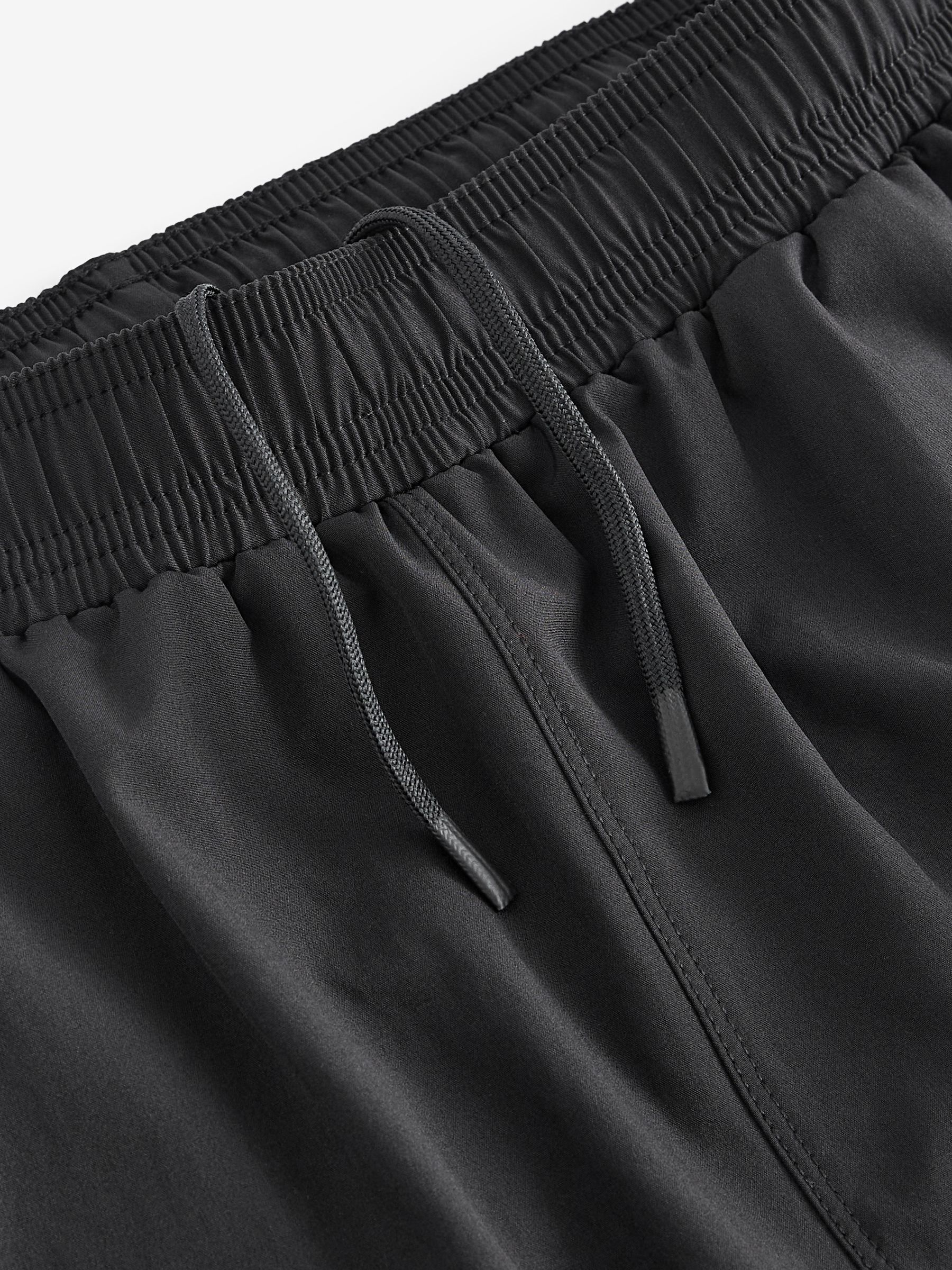 Zwart - Active cargo gym trainingshorts