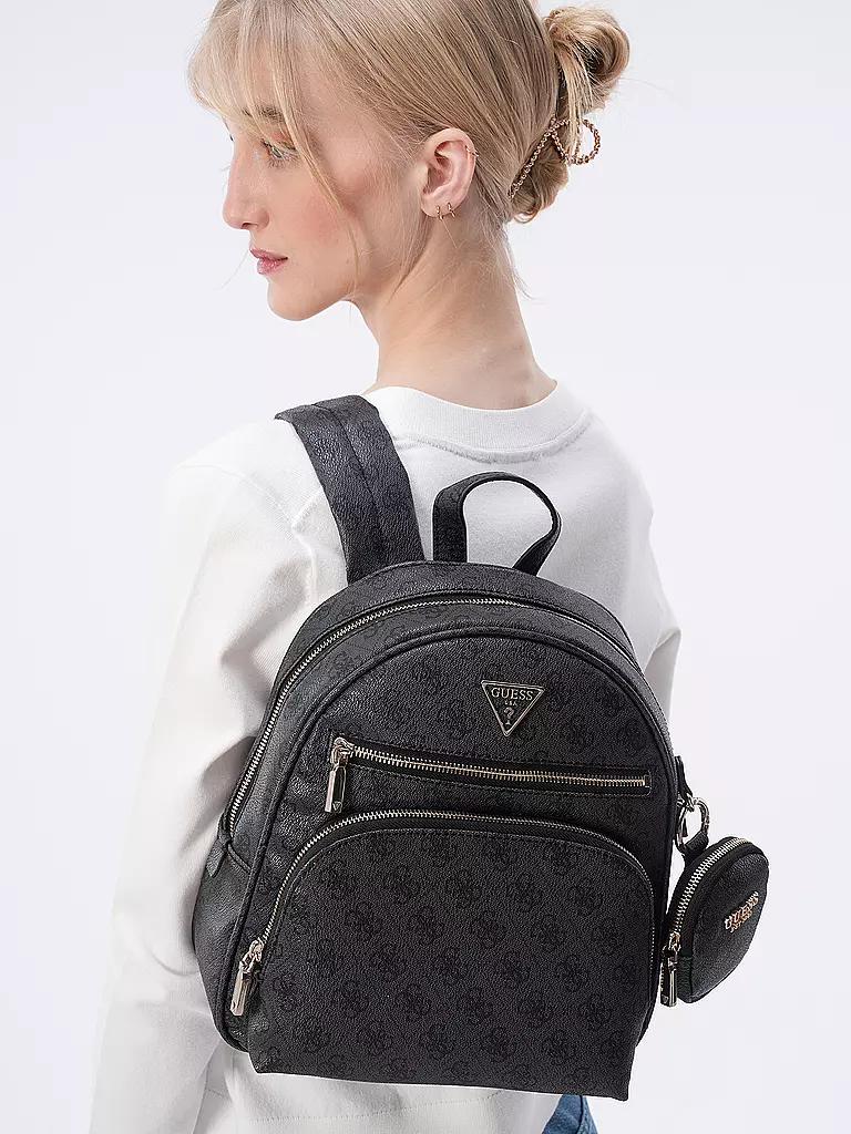 GUESS Rucksack POWER PLAY schwarz