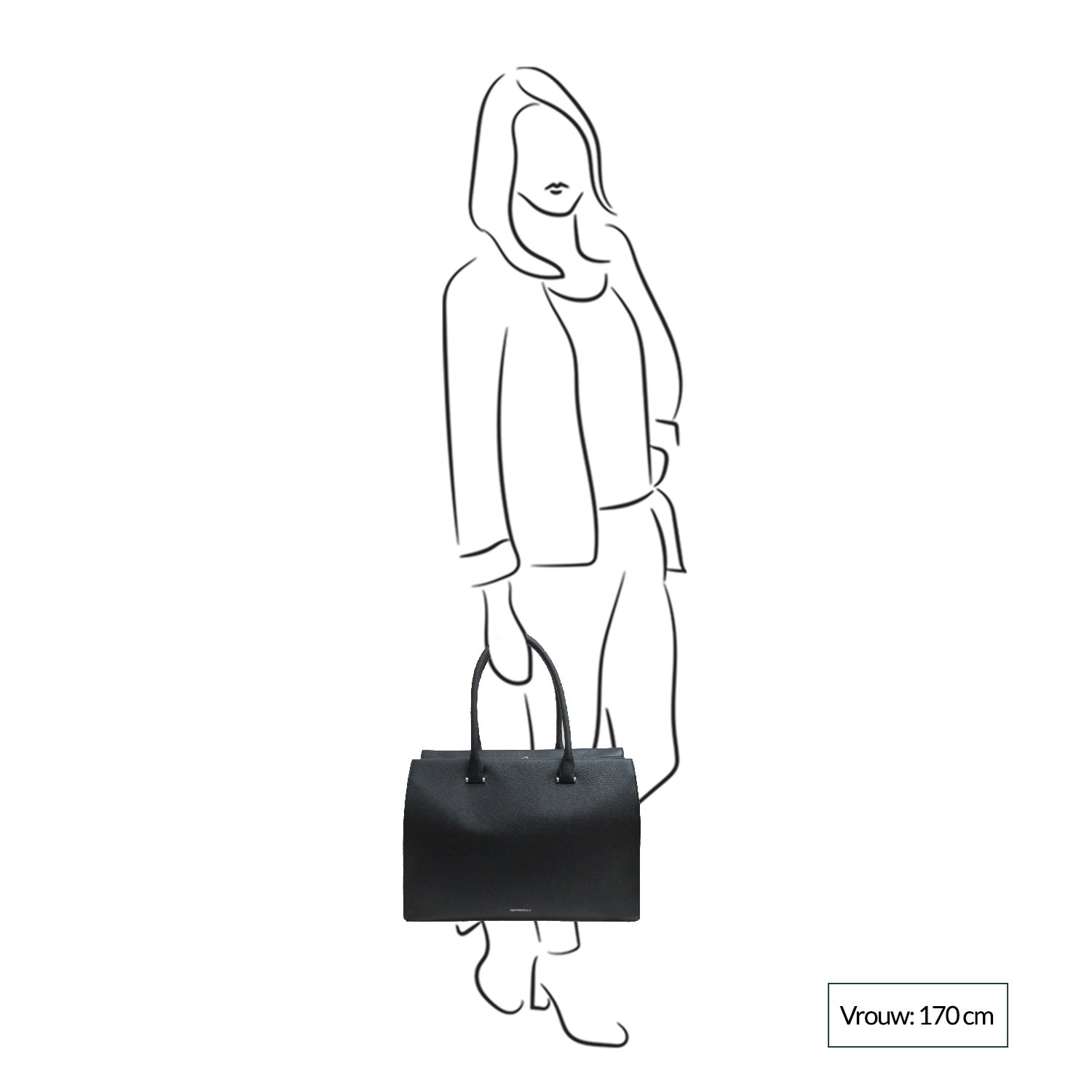 Gigi Fratelli Romance Lady Briefcase 15.6'' orange