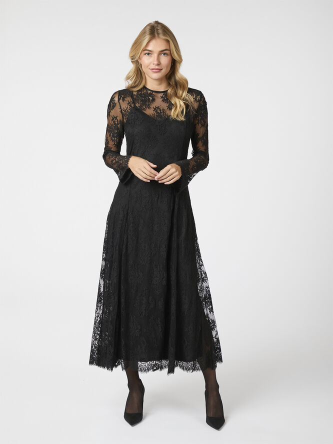 Neo Noir Rimova Lace Dress Black