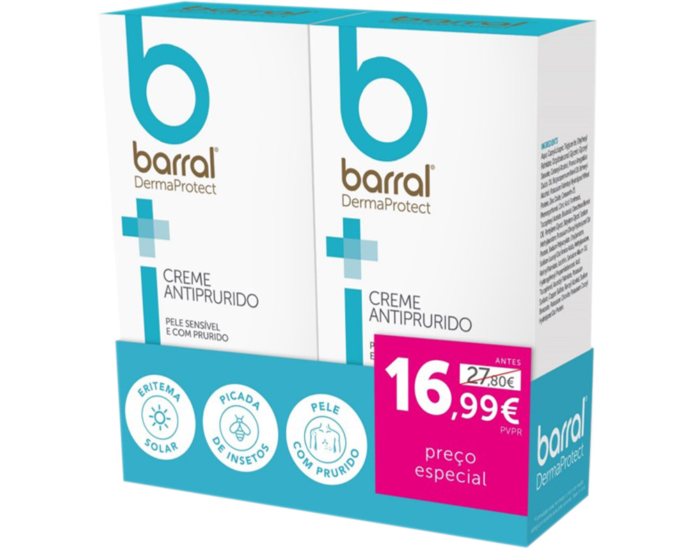 CREME BARRAL ANTIPRURIDO 2X100ML 16.99