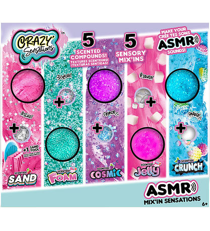 Crazy Sensations Set - ASMR - Mix 'In Sensations - 5 st.