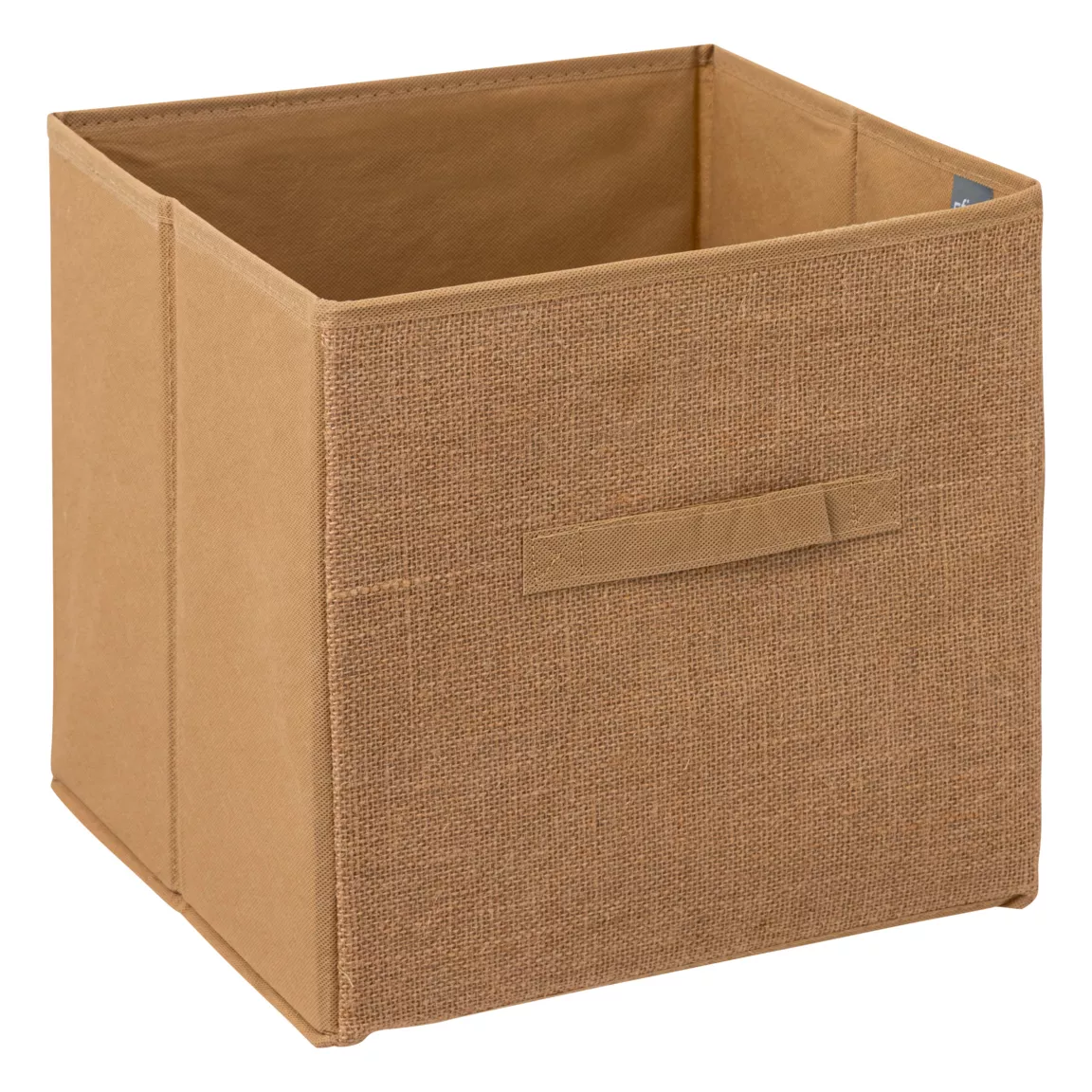 Panier de rangement toile de jute (31 x 31 cm) Mix Beige