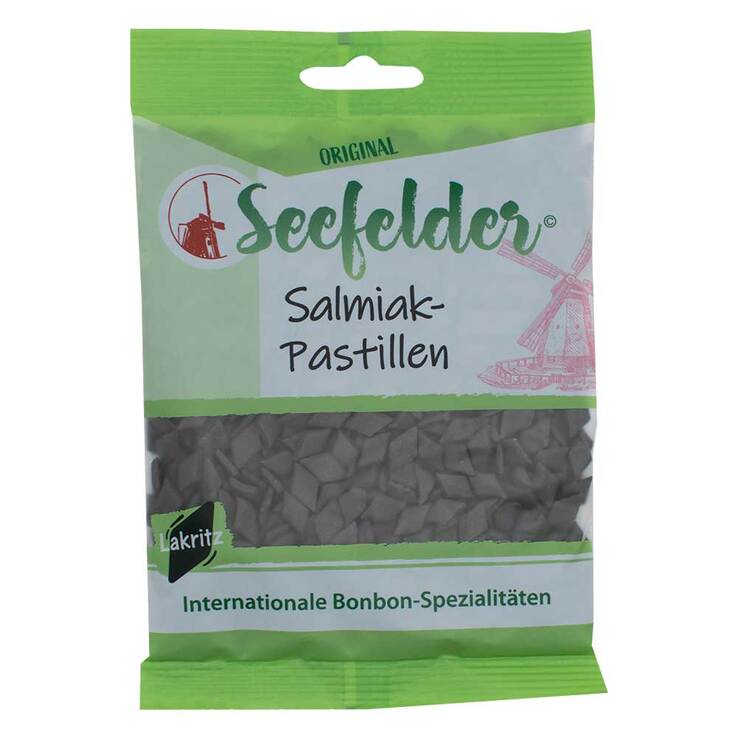 Seefelder Salmiak Pastillen, 100 g