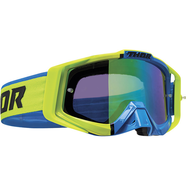 Thor Motocross - Masque Sniper Pro Divide Vert / Bleu
