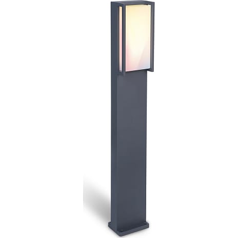 Lutec Qubo LED udendørslampe - grå