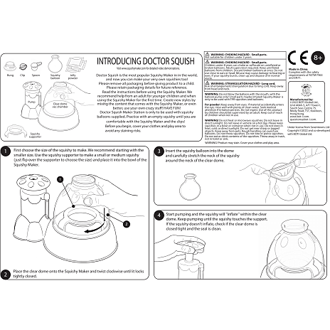 Doctor Squish station Maker maskine