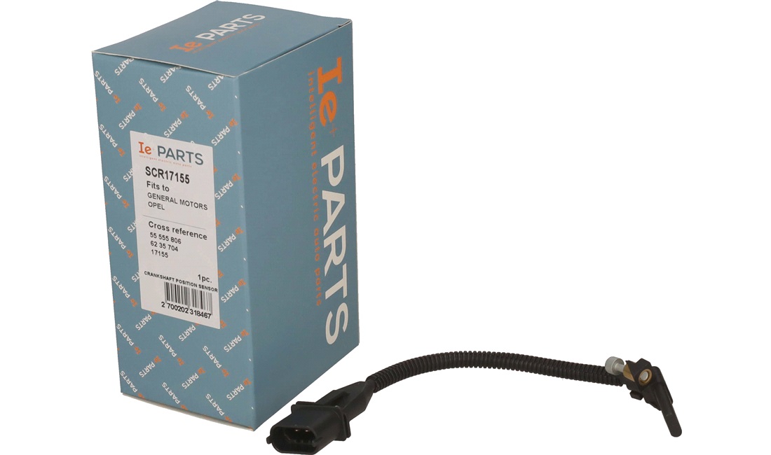 Impulsensor, krumtapaksel