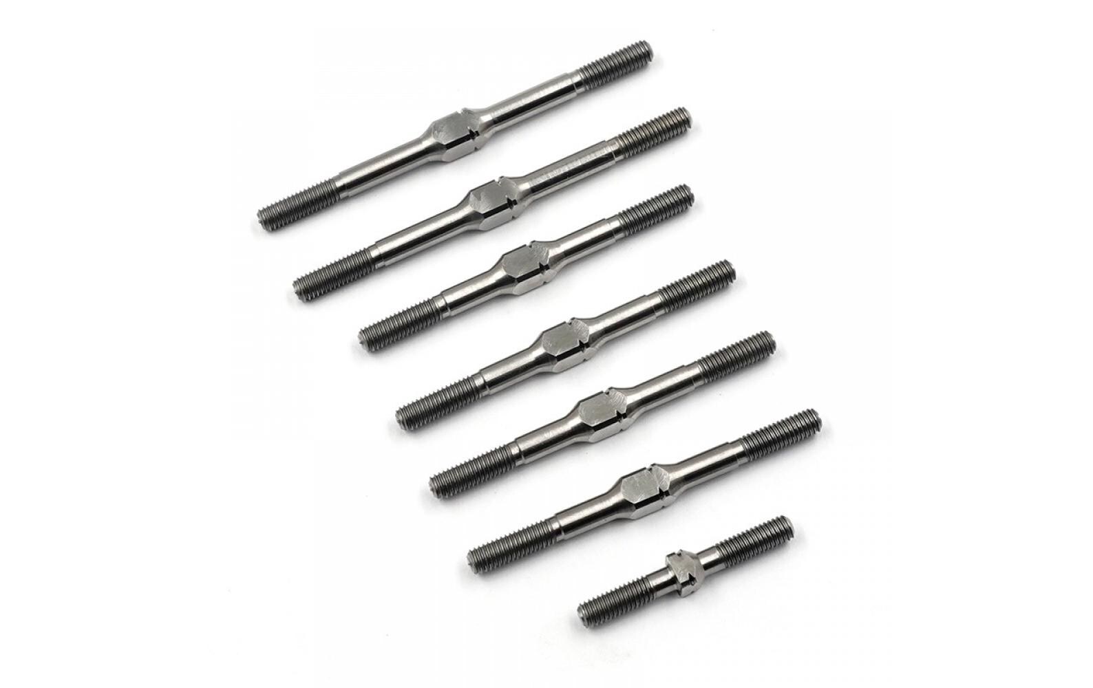 Titanium Turnbuckle Set Tamiya TT-02BUpgrade Turnbuckle-Set für Tamiya TT-02B Buggy Chassis
