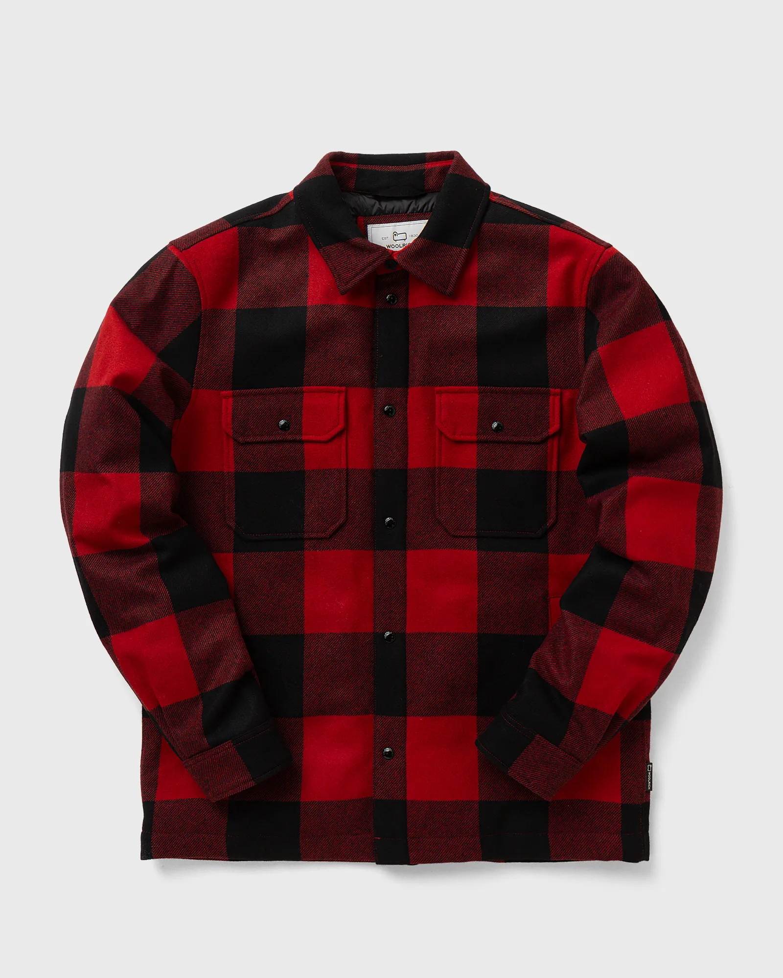 WOOLRICH ALASKAN WOOL CHECK OVERSHIRT
