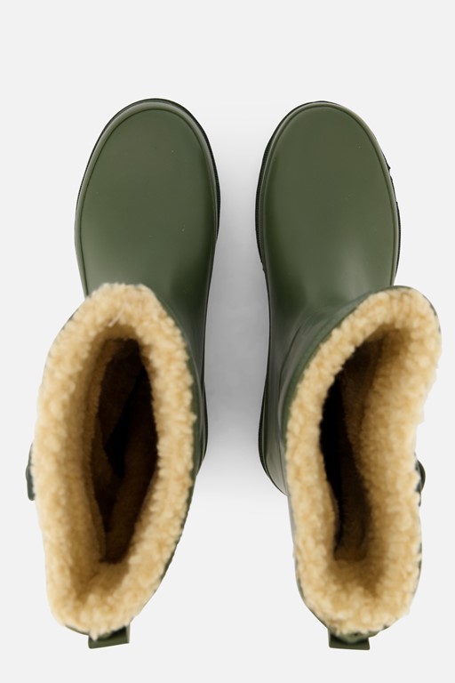 XQ Footwear Regenlaarzen groen Rubber