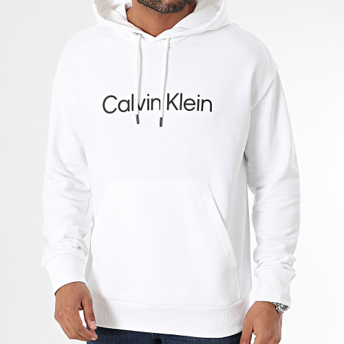 Sweat Capuche Hero Logo Comfort 1345 Blanc
