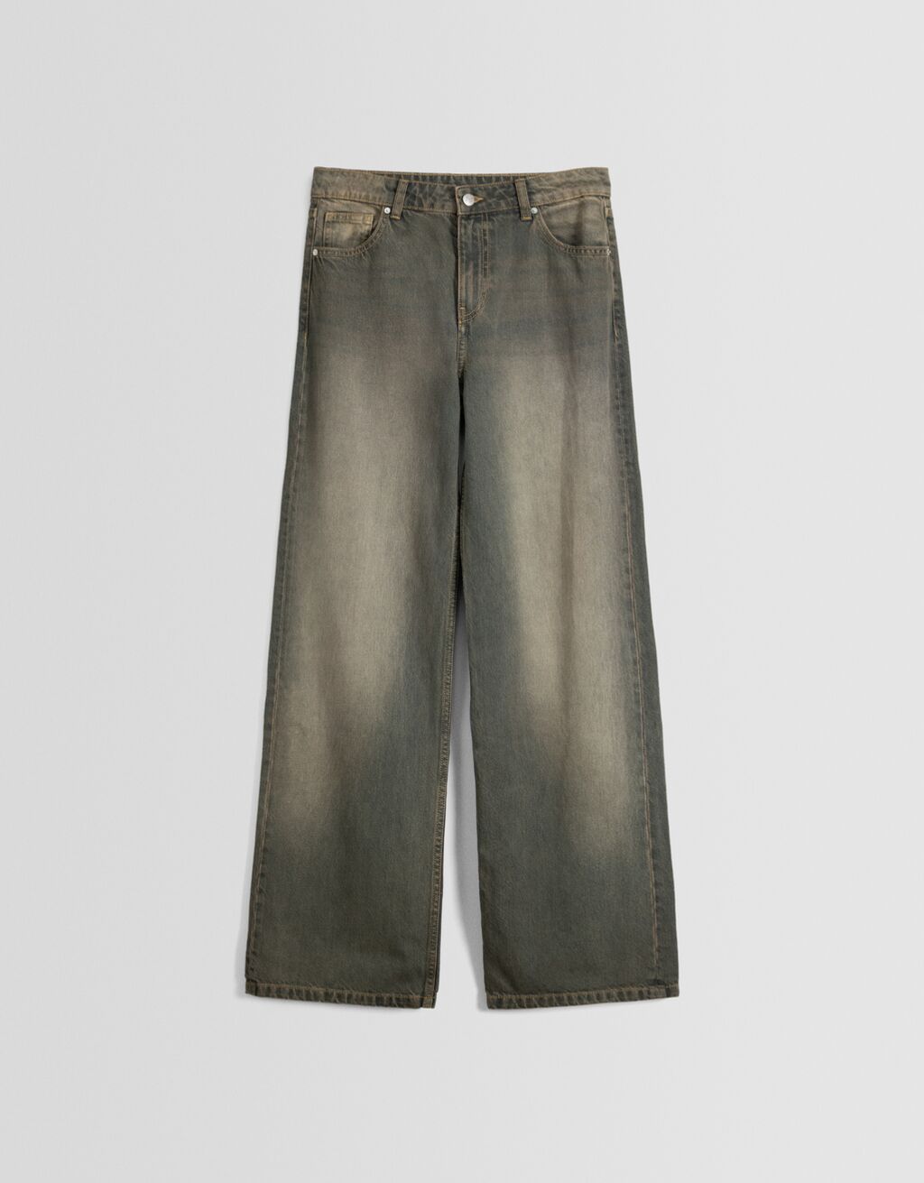 calças jeans largas