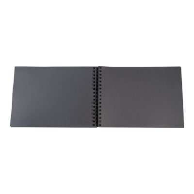 Exacompta ScrapAddict - Album scrapbooking - 32 x 22 cm - 70 pages noires