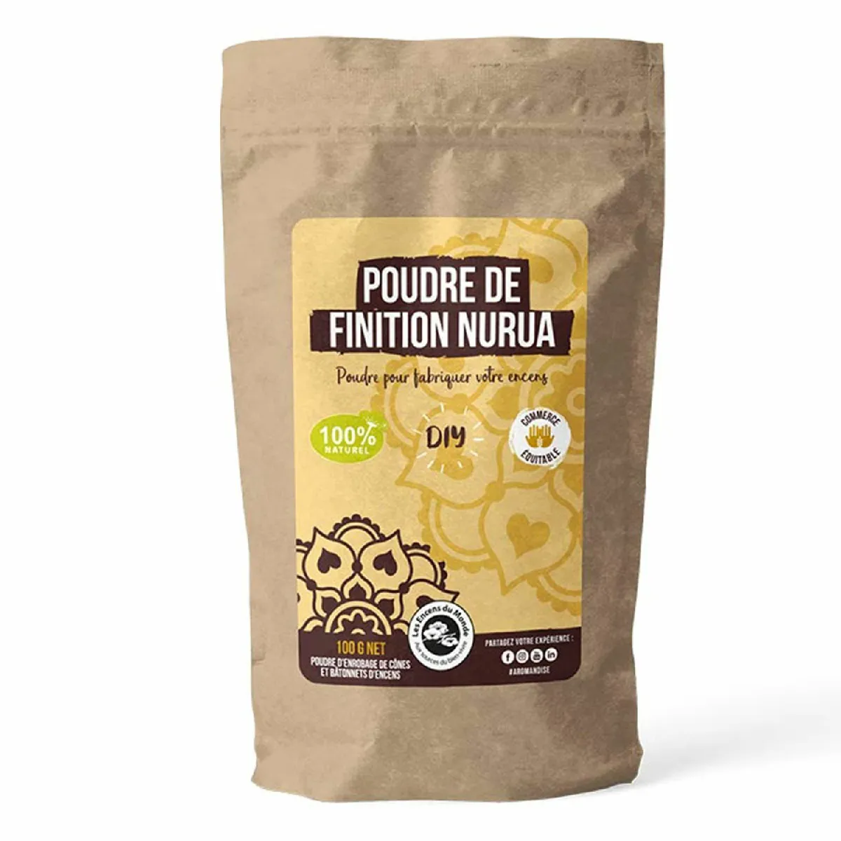 Encens Du Monde Poudre de Finition Nurua