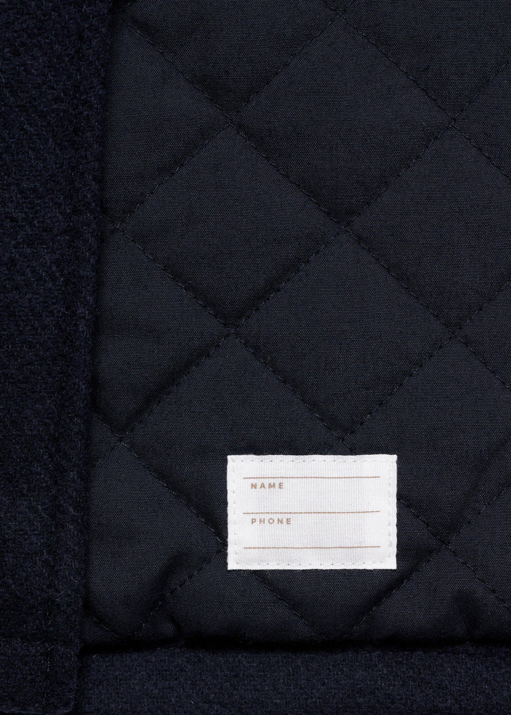 Mango Kids tussenjas donkerblauw