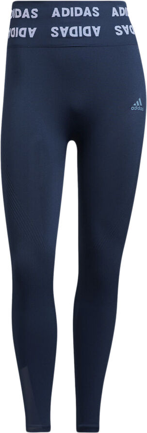 adidas Training Aeroknit 7/8 High-Rise tights Blå