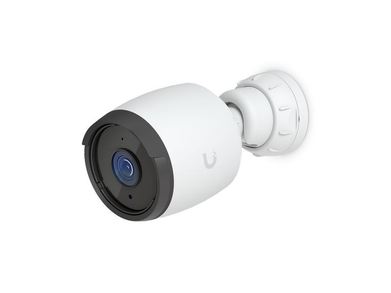 Ubiquiti Netzwerkkamera G6 Bullet Weiss Wetterfeste 4K PoE-Kamera mit KI-Analyse, IR-Nachtsicht und Fahrzeug-/Personenerkennung
