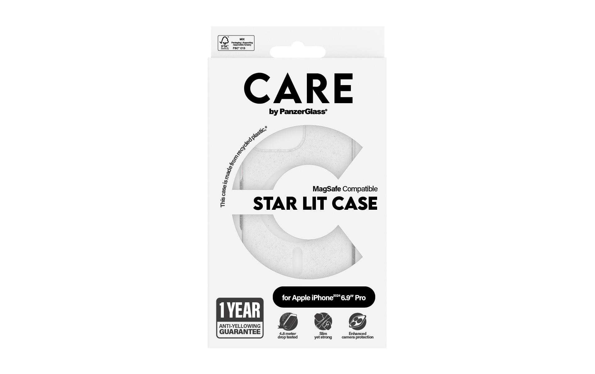 Back Cover Flagship Star Lit iPhone 16 Pro Max WeissSchutzhülle für das Apple iPhone 16 Pro Max