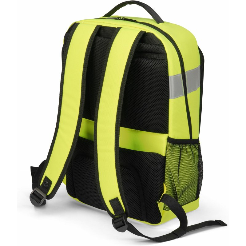 DICOTA P20471-17 sac à dos Noir, Gris, Jaune Polyéthylène téréphtalate recyclé (rPET)