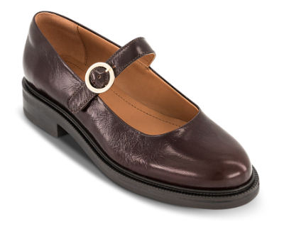 Billi Bi Mary Jane Ballerina Bordeaux A7016