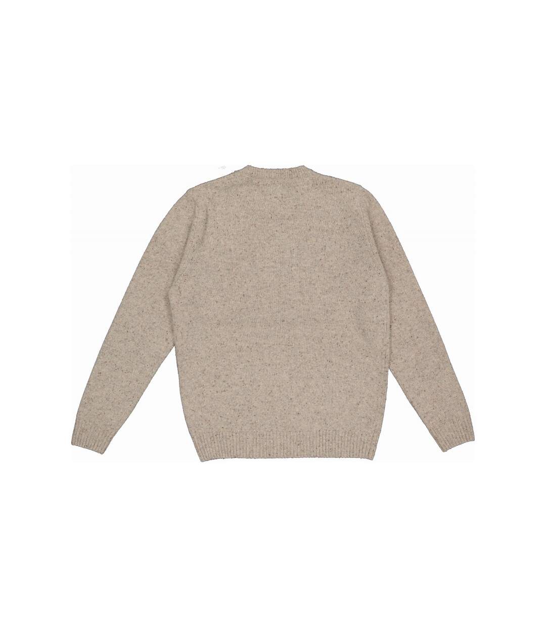 Pull col montant tweedé