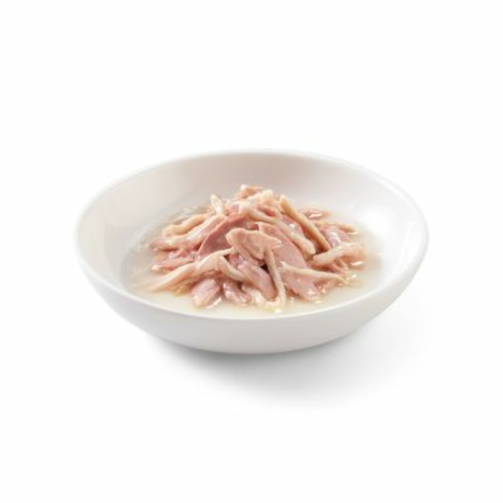 14x Schesir Kattenvoer Gekookte Tonijn en Kip met Rijst85 gr