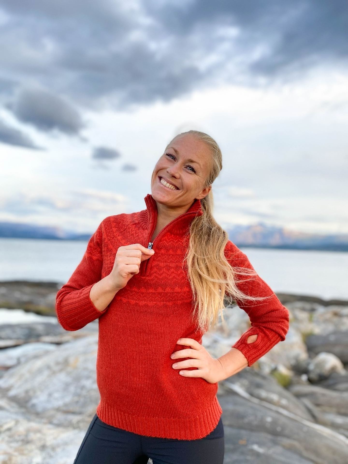 Freja Half Zip Genser