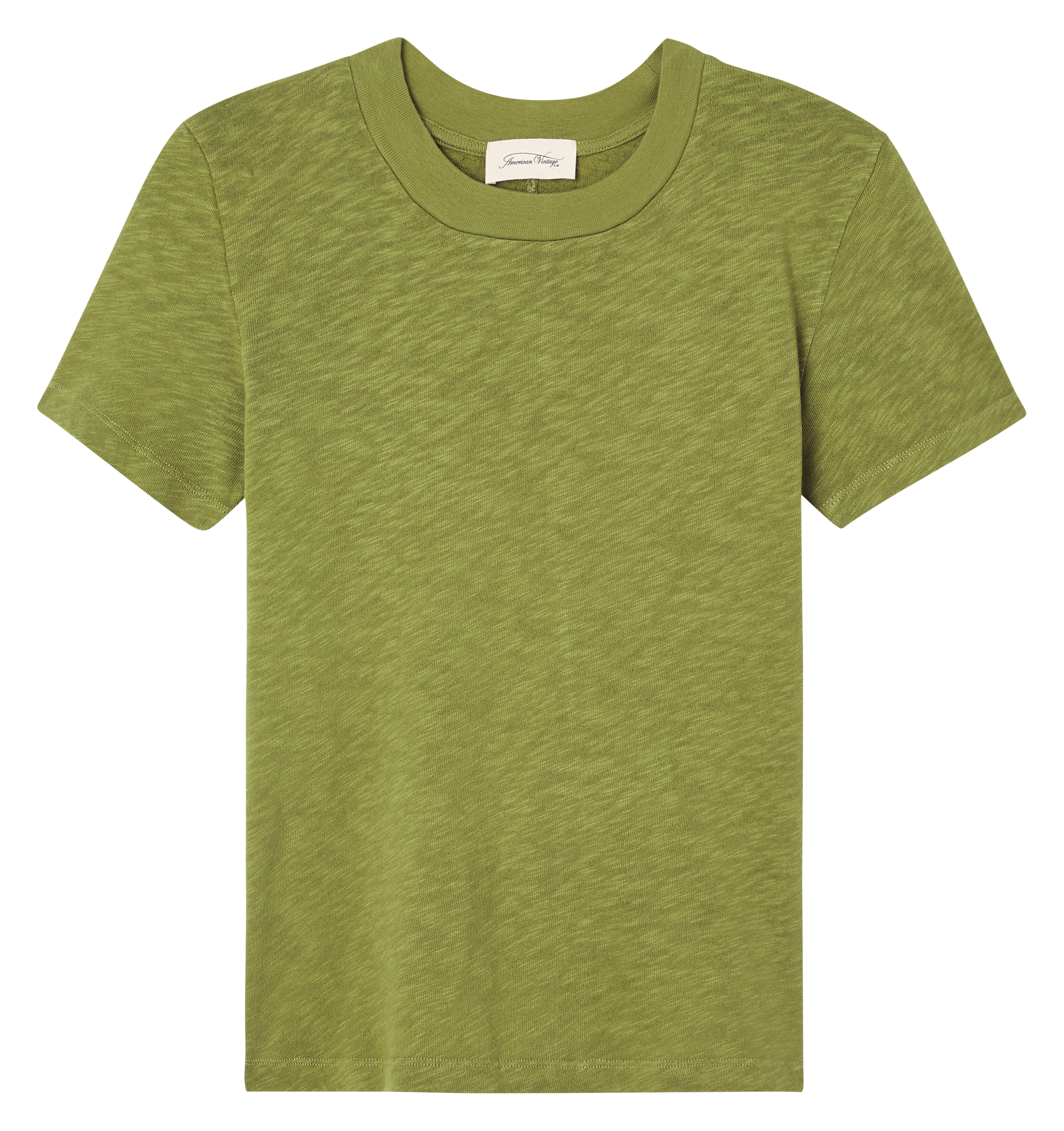 SONOMA - Tee-shirt col rond en coton | Vert