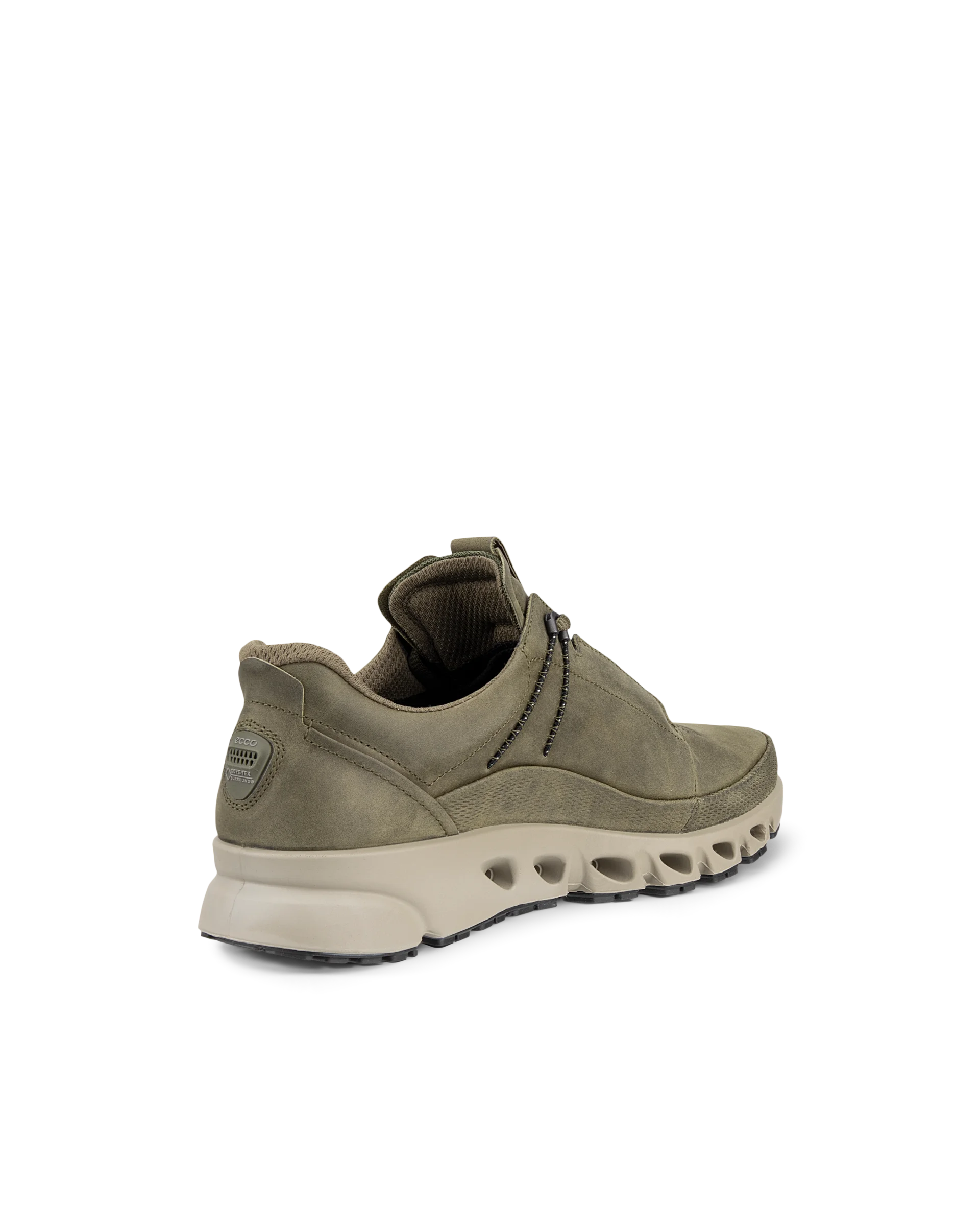 ECCO MULTI-VENT M Herren Nubuklederschuh mit Gore-Tex Grün
