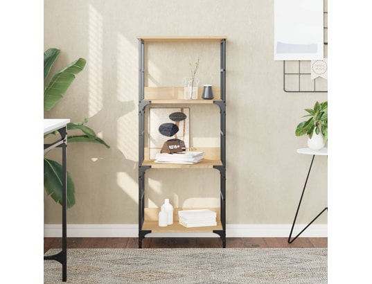 VIDAXL - Bibliothèque chêne sonoma 50x33x117,5 cm bois d'ingénierie