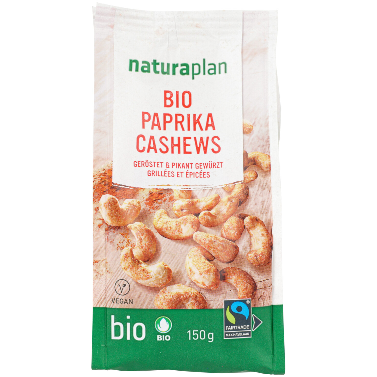 Naturaplan Bio Cashews Paprika
