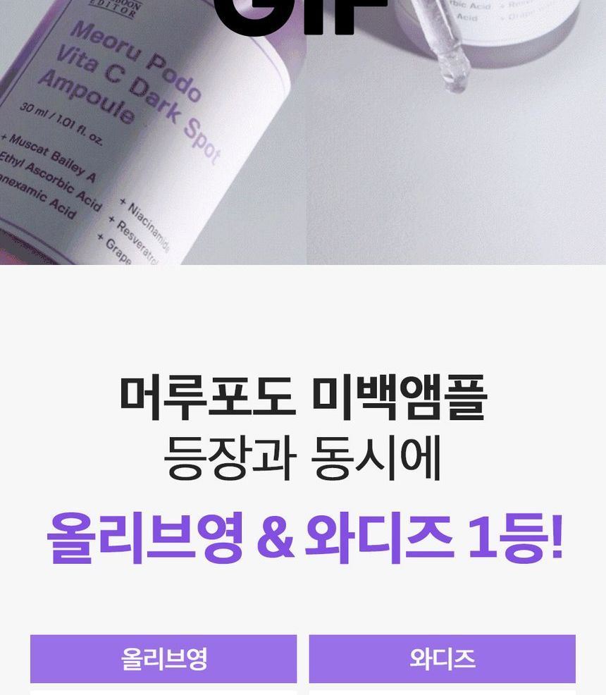 SUNGBOON EDITOR - Meoru Podo Vita C Dark Spot-ampul