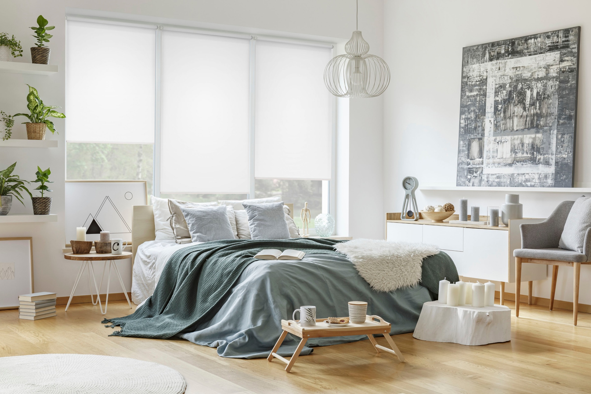 GARDINIA Seitenzugrollo »EASYFIX Rollo Uni« Lichtschutz ohne Bohren Schraubmontage möglich