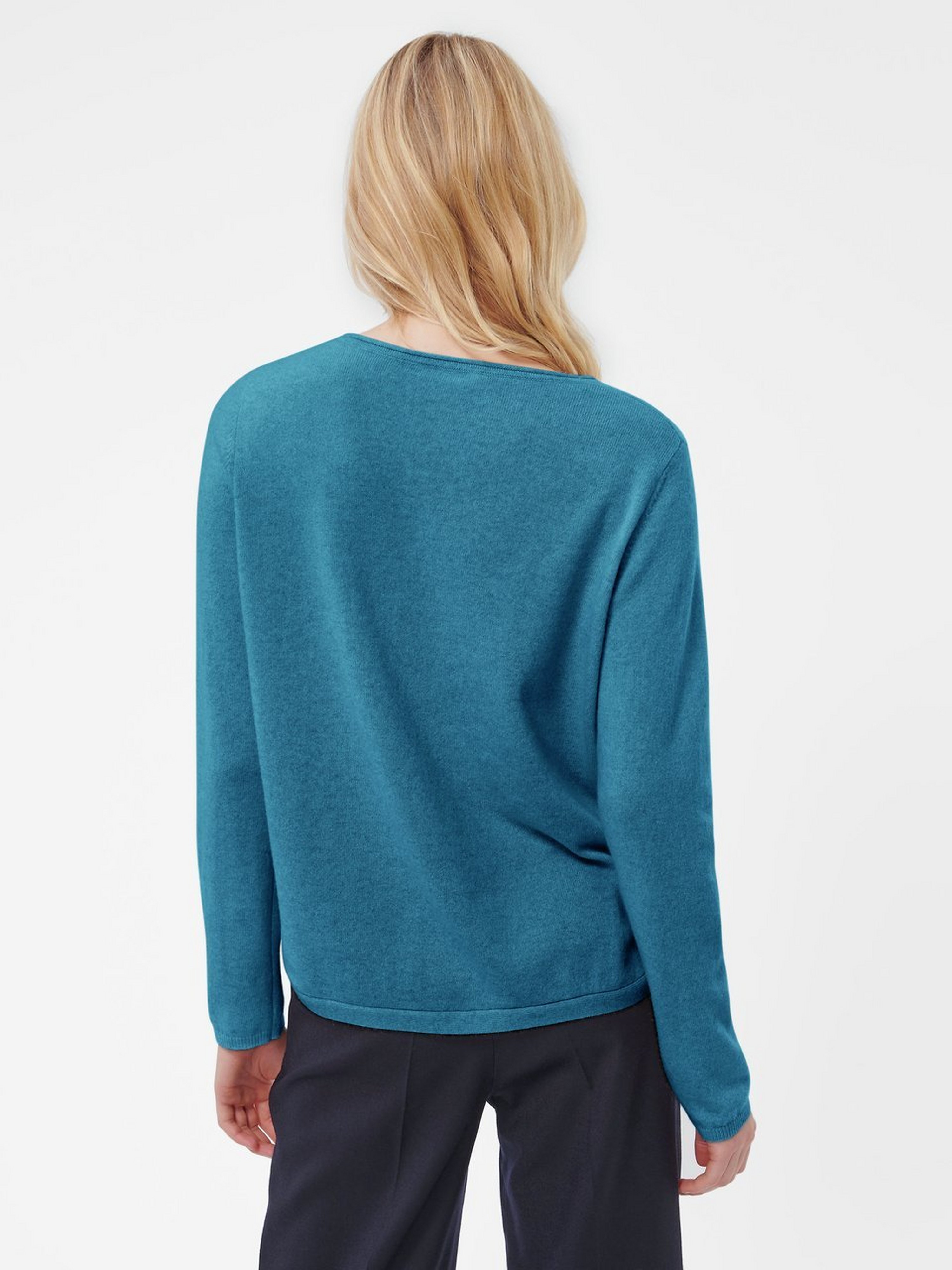 Rundhals-Pullover aus 100% Premium-Kaschmir