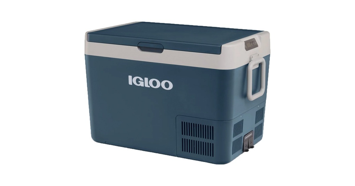 IglooICF60 AC/DC met compressor koelbox  (Blauw, 59 liter)